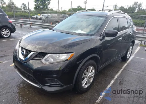 2016 Nissan Rogue Sv из США, поврежденный, VIN JN8AT2MT5GW025239